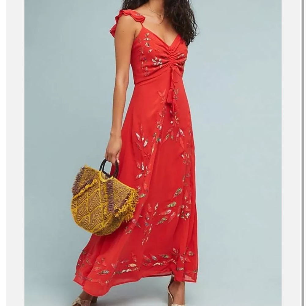 FARM RIO Quintana dress Red 10
